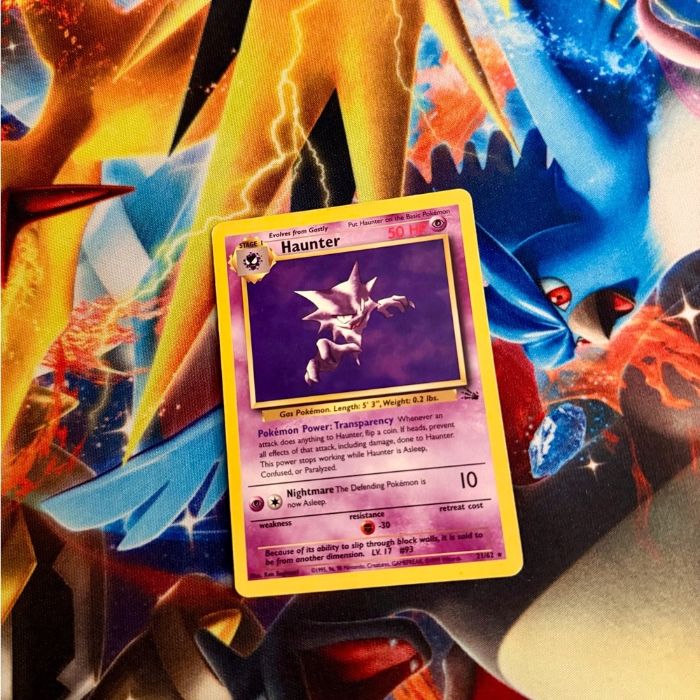 Pokemon Haunter Unlimited Jungle Fossil 21/62